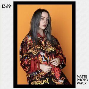 Billie Eilish 13x19 Poster  Wall Decor Art Print With Frames